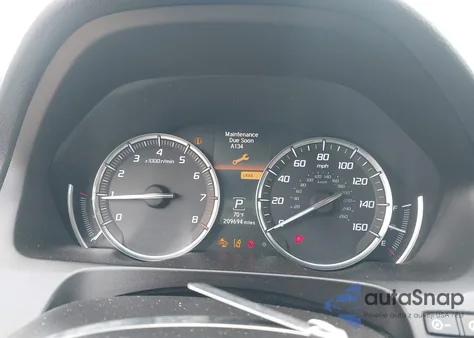 2016 Acura Tlx V6 Tech z USA, uszkodzony, nr VIN 19UUB2F57GA002585